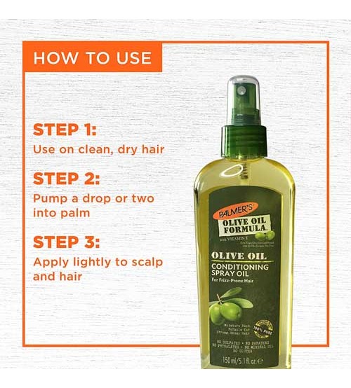 Palmers Olive Oil Formula Hair Conditioning Spray Oil 150ml